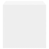Wall Cabinets 2 pcs White 37x37x37 cm Engineered Wood - Extra Image