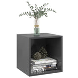 Wall Cabinets 2 pcs Grey 37x37x37 cm Engineered Wood - 45-Degree Angle