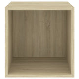 Wall Cabinets 2 pcs Sonoma Oak 37x37x37 cm Engineered Wood