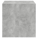 Wall Cabinet Concrete Grey 37x37x37 cm Engineered Wood - Extra Image
