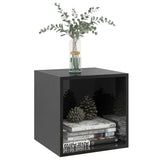 Wall Cabinets 2 pcs High Gloss Black 37x37x37 cm Engineered Wood - Rear View