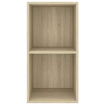 Wall-mounted TV Cabinet Sonoma Oak 37x37x72 cm Engineered Wood