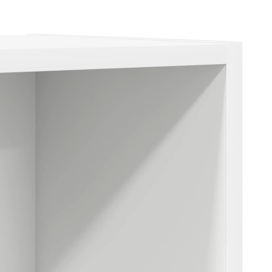 Wall-mounted TV Cabinet White 37x37x107 cm Engineered Wood