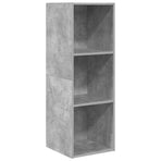 Wall-mounted TV Cabinet Concrete Grey 37x37x107 cm
