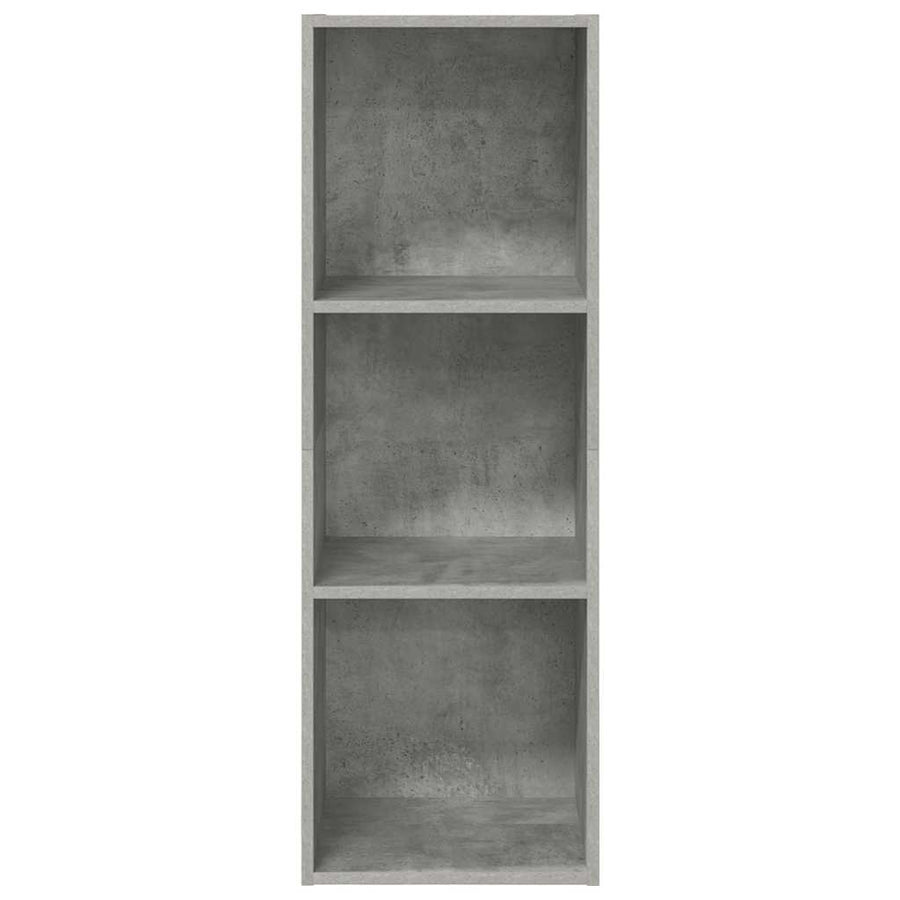 Wall-mounted TV Cabinet Concrete Grey 37x37x107 cm