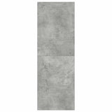 Wall-mounted TV Cabinet Concrete Grey 37x37x107 cm Engineered Wood