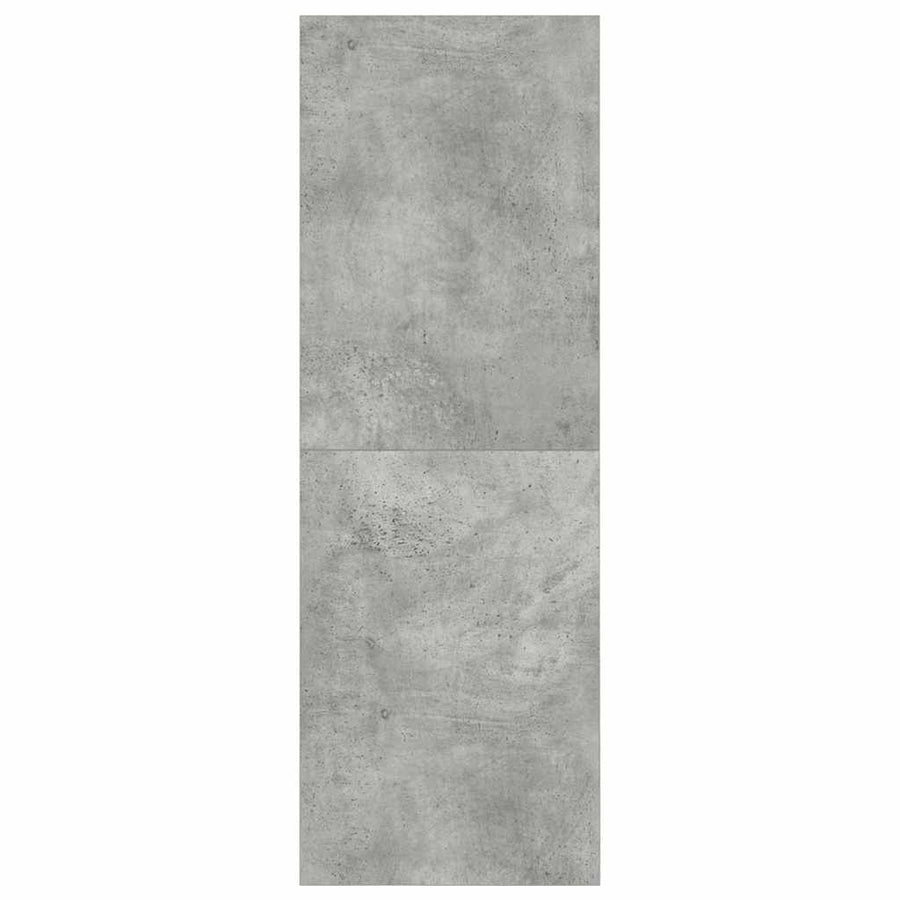 Wall-mounted TV Cabinet Concrete Grey 37x37x107 cm