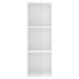Wall-mounted TV Cabinet High Gloss White 37x37x107 cm Engineered Wood