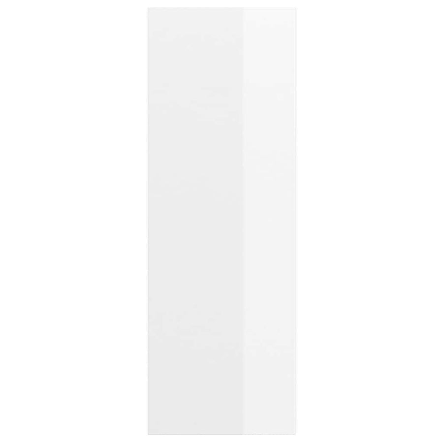 Wall-mounted TV Cabinet High Gloss White 37x37x107 cm Engineered Wood