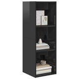 Wall-mounted TV Cabinet High Gloss Grey 37x37x107 cm Engineered Wood