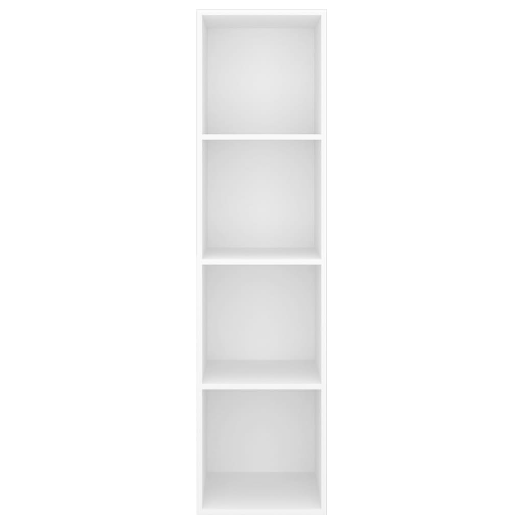 Wall-mounted TV Cabinet White 37x37x142.5 cm Engineered Wood