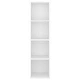 Wall-mounted TV Cabinet White 37x37x142.5 cm Engineered Wood