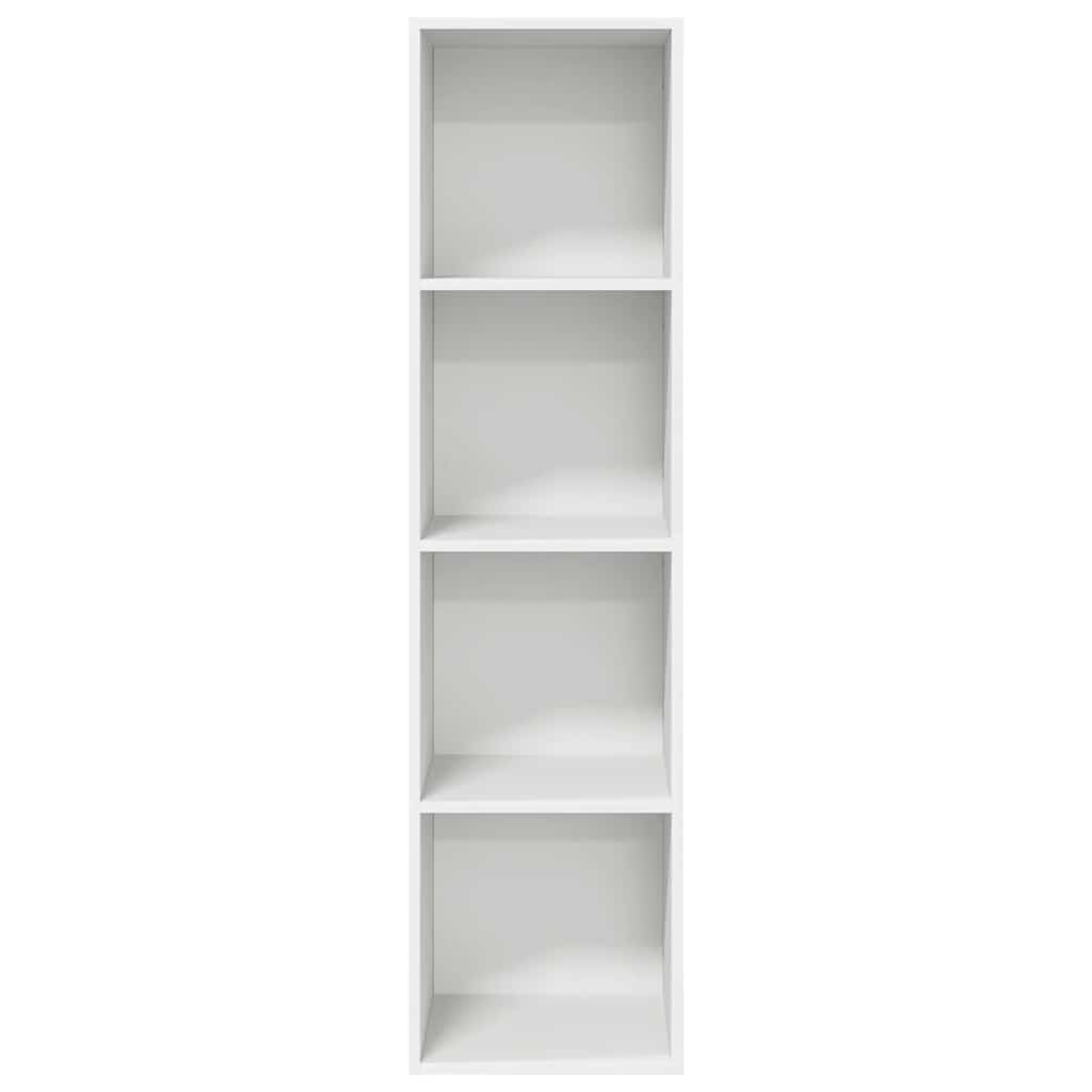 Wall-mounted TV Cabinet White 37x37x142.5 cm Engineered Wood