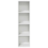 Wall-mounted TV Cabinet White 37x37x142.5 cm Engineered Wood - Close-Up Angle
