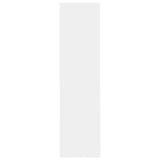 Wall-mounted TV Cabinet White 37x37x142.5 cm Engineered Wood - Low Angle