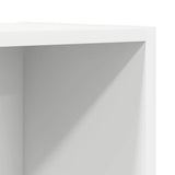 Wall-mounted TV Cabinet White 37x37x142.5 cm Engineered Wood