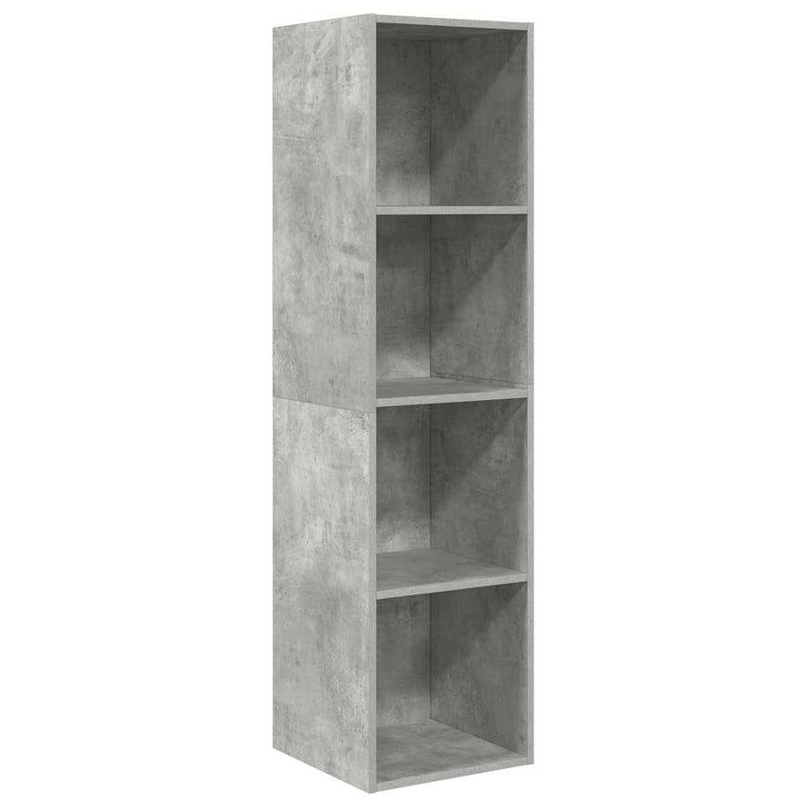Wall-mounted TV Cabinet Concrete Grey 37x37x142.5 cm