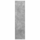 Wall-mounted TV Cabinet Concrete Grey 37x37x142.5 cm Engineered Wood
