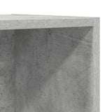 Wall-mounted TV Cabinet Concrete Grey 37x37x142.5 cm Engineered Wood - Extra Image