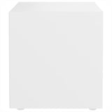 TV Cabinet White 37x35x37 cm Engineered Wood