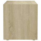 TV Cabinet Sonoma Oak 37x35x37 cm Engineered Wood