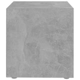 TV Cabinets 2 pcs Concrete Grey 37x35x37 cm Engineered Wood - 45-Degree Angle