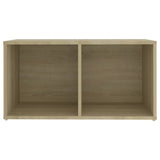 TV Cabinet Sonoma Oak 72x35x36.5 cm Engineered Wood - 45-Degree Angle
