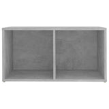 TV Cabinet Concrete Grey 72x35x36.5 cm Engineered Wood
