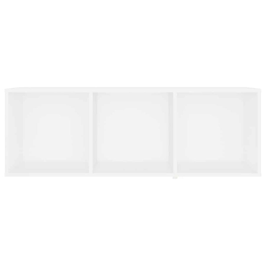 TV Cabinet White 107x35x37 cm Engineered Wood