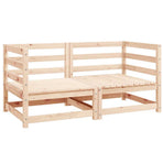 Garden Corner Sofas 2 pcs Solid Pinewood