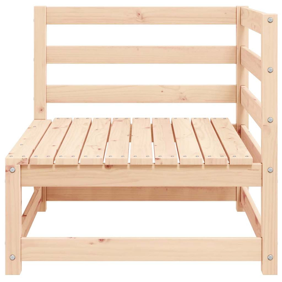 Garden Corner Sofas 2 pcs Solid Pinewood