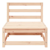 2 Piece Garden Lounge Set Solid Pinewood