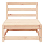 2 Piece Garden Lounge Set Solid Pinewood
