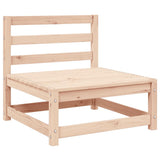 3 Piece Garden Lounge Set Solid Pinewood