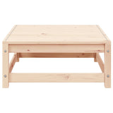 3 Piece Garden Lounge Set Solid Pinewood - Low Angle