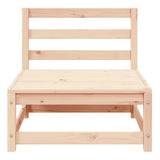 3 Piece Garden Lounge Set Solid Pinewood