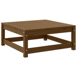 3 Piece Garden Lounge Set Honey Brown Solid Pinewood - 45-Degree Angle