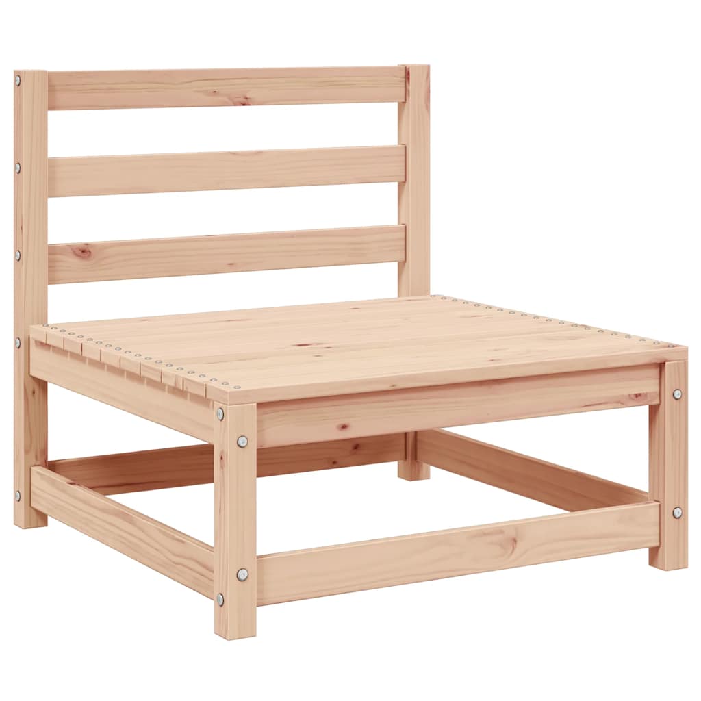 3 Piece Garden Lounge Set Solid Pinewood