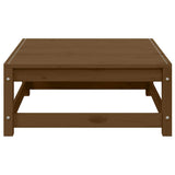 3 Piece Garden Lounge Set Honey Brown Solid Pinewood - Close-Up Angle