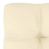 Garden 2-Seater Sofa with Cushions Honey Brown Solid Pinewood