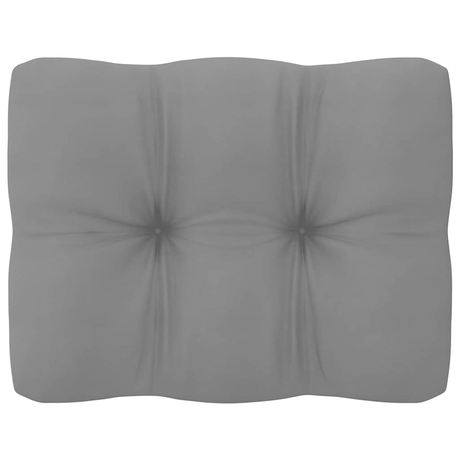 2 Piece Garden Lounge Set with Cushions Solid Pinewood