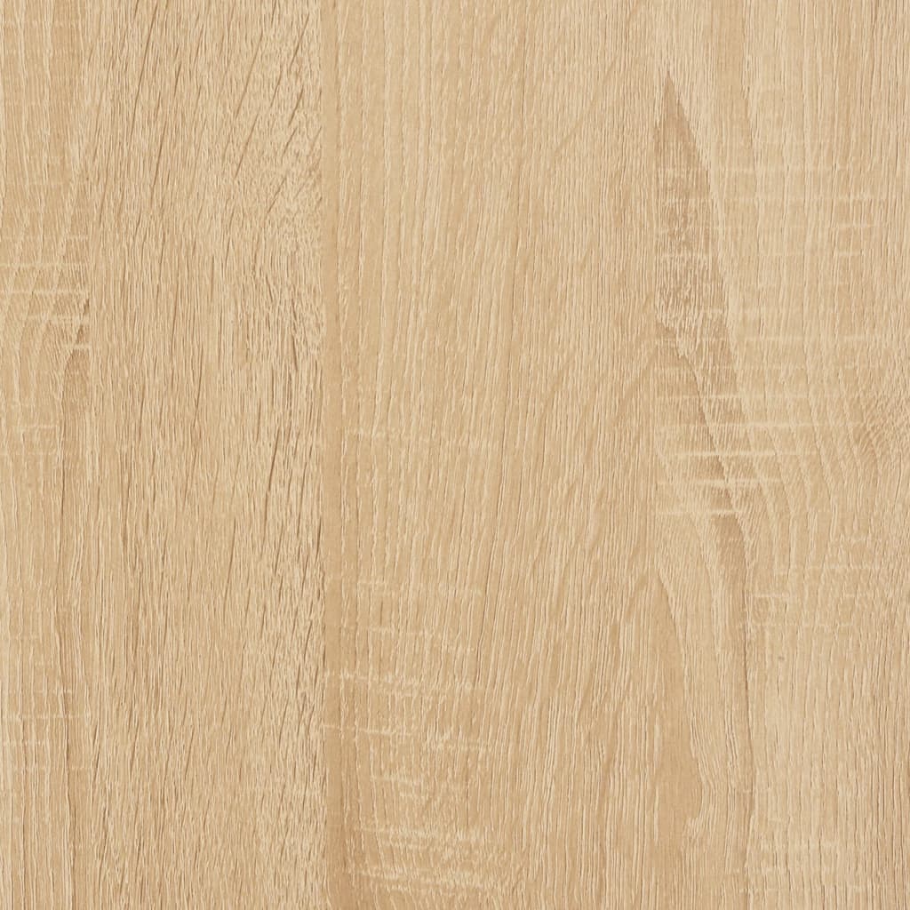 TV Cabinet with Metal Legs Sonoma Oak 103.5x35x50 cm