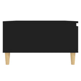 Coffee Table Black 90x60x35 cm Engineered Wood