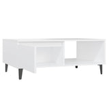 Coffee Table White 90x60x35 cm Engineered Wood
