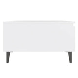 Coffee Table White 90x60x35 cm Engineered Wood