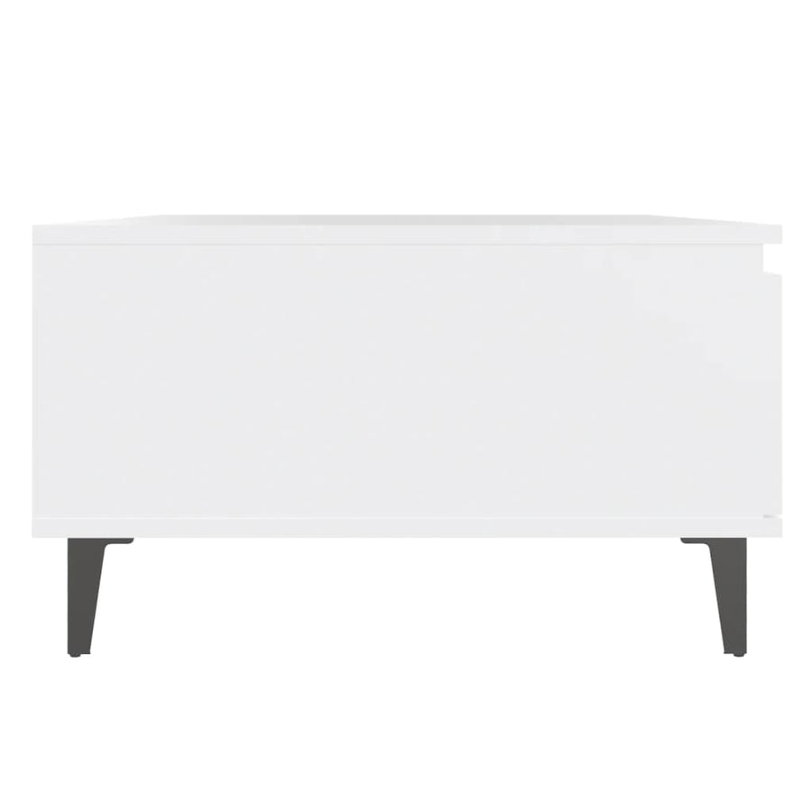 Coffee Table White 90x60x35 cm Engineered Wood