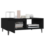 Coffee Table Black 90x60x35 cm Engineered Wood