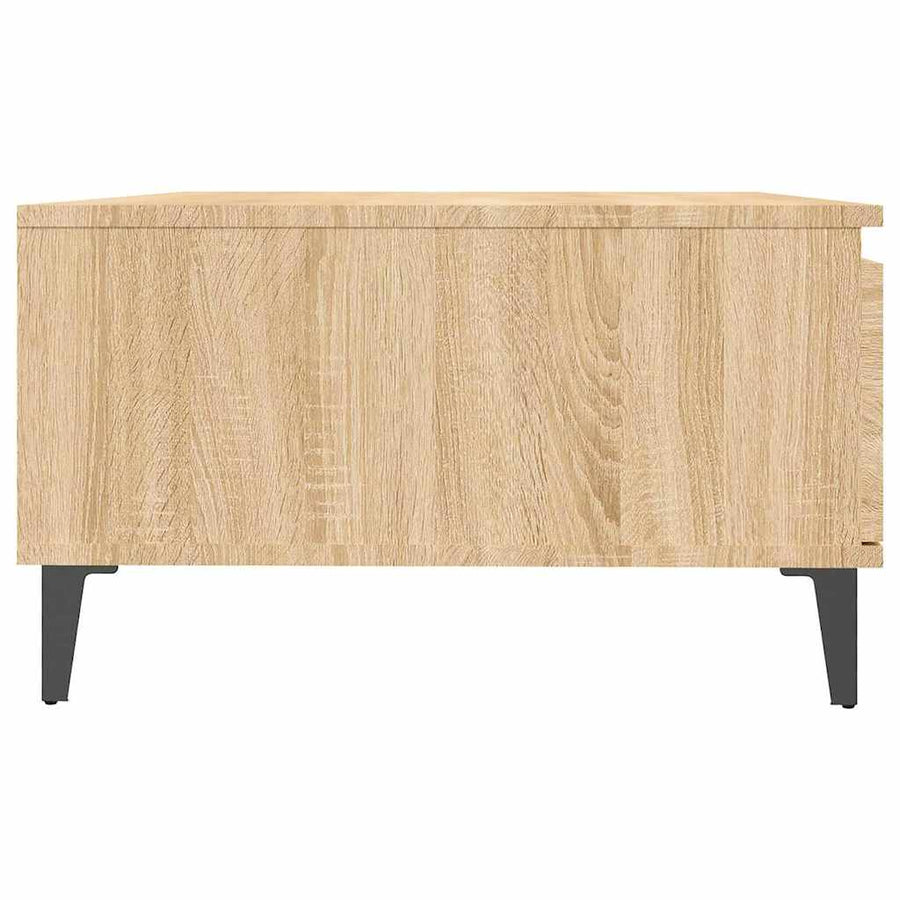 Coffee Table Sonoma Oak 90x60x35 cm Engineered Wood