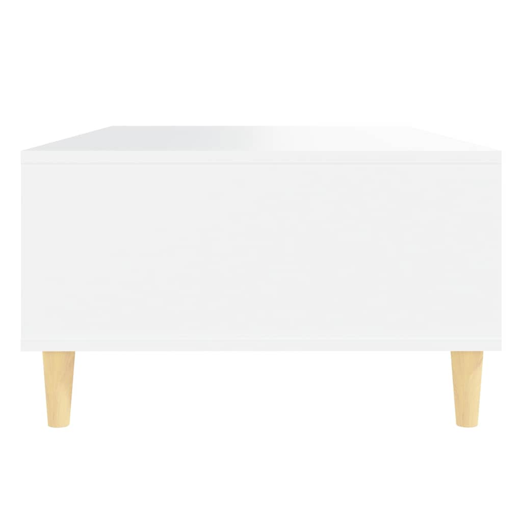 Coffee Table White 103.5x60x35cm Engineered Wood