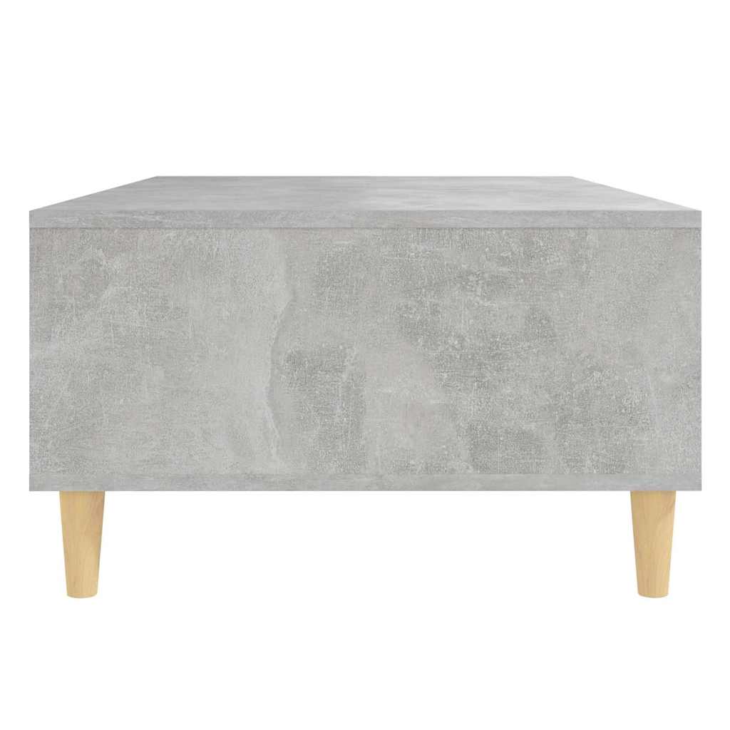 Coffee Table Concretre Grey 103.5x60x35 cm Engineered Wood